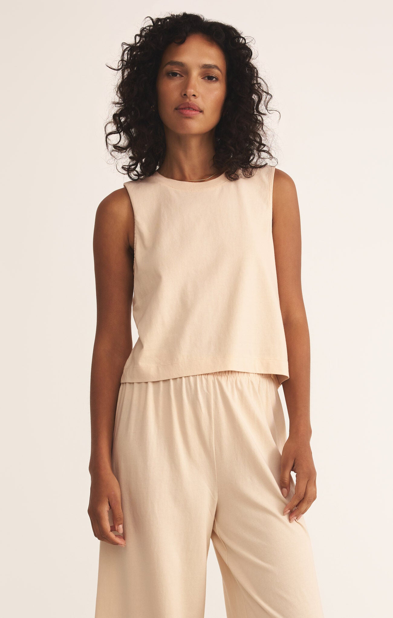 Sloane Jersey Muscle Tank